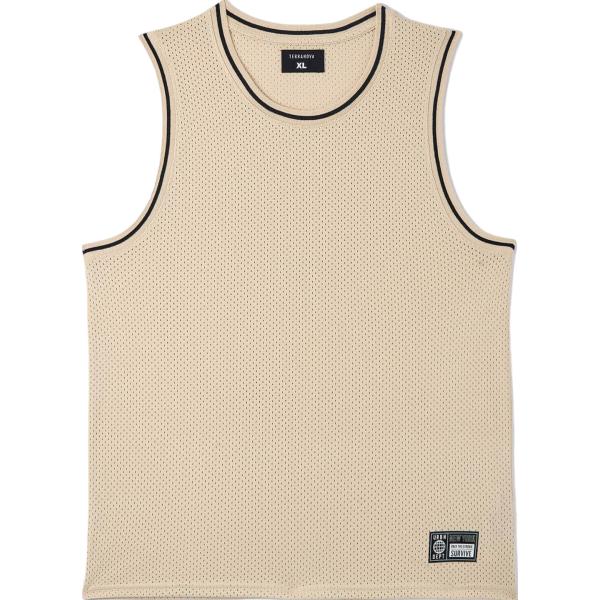 canottiere Terranova marrone tinta unita