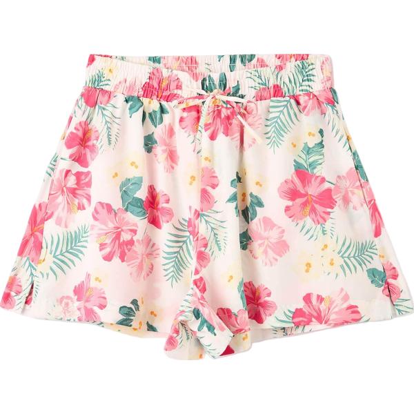 shorts Terranova bianco a fiori