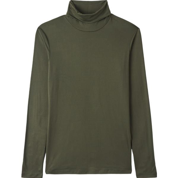 t-shirt Terranova verde tinta unita