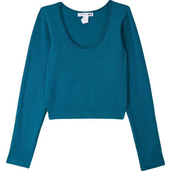 t-shirt Terranova blu tinta unita
