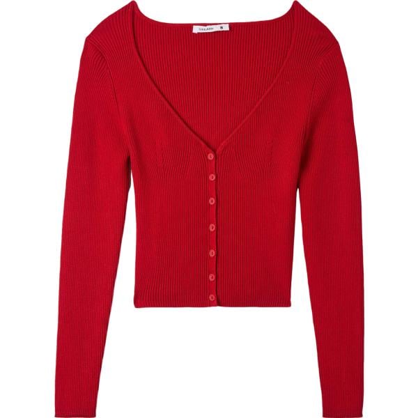 cardigans Terranova rosso