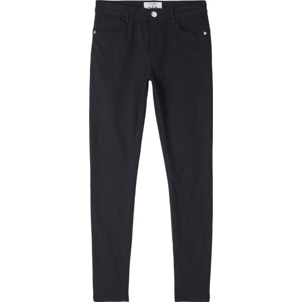 pantaloni Terranova nero tinta unita