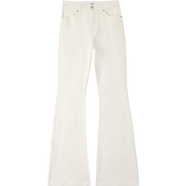 pantaloni Terranova bianco tinta unita