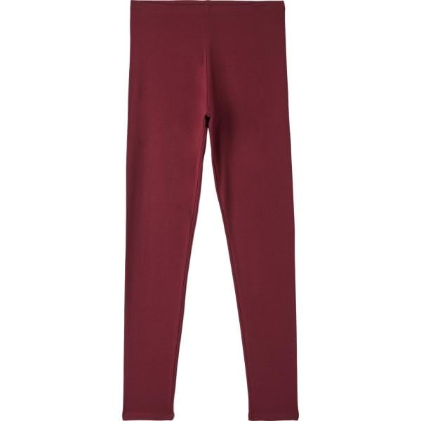 leggings Terranova rosso tinta unita