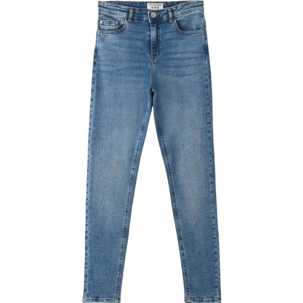 jeans skinny Terranova blu tinta unita