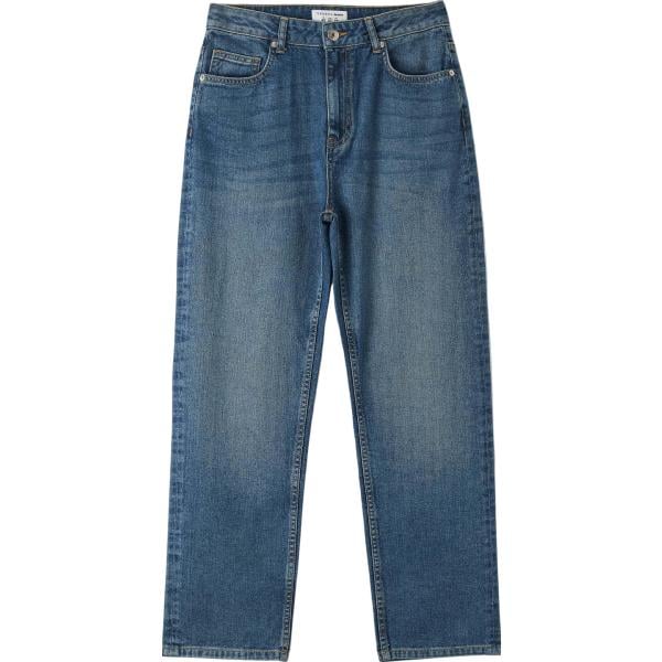 jeans dritti Terranova blu tinta unita