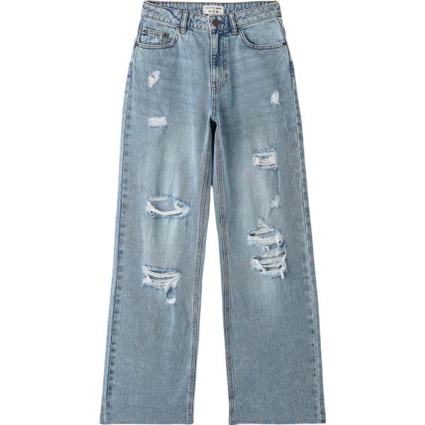 jeans strappati Terranova grigio