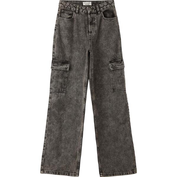 jeans Terranova grigio tinta unita