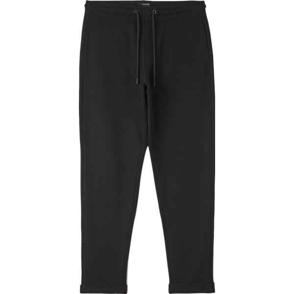 pantaloni Terranova nero tinta unita