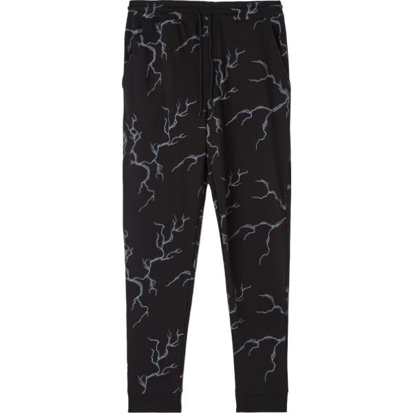 pantaloni Terranova nero con stampe