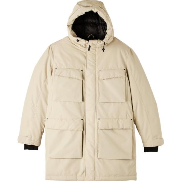 parka Terranova marrone tinta unita
