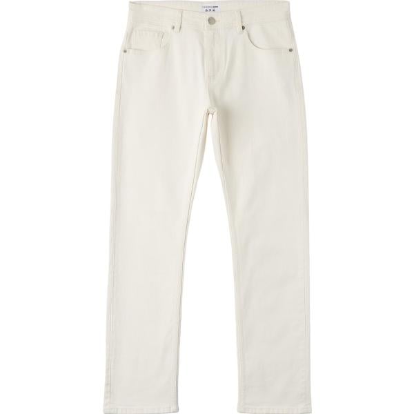 jeans Terranova bianco tinta unita