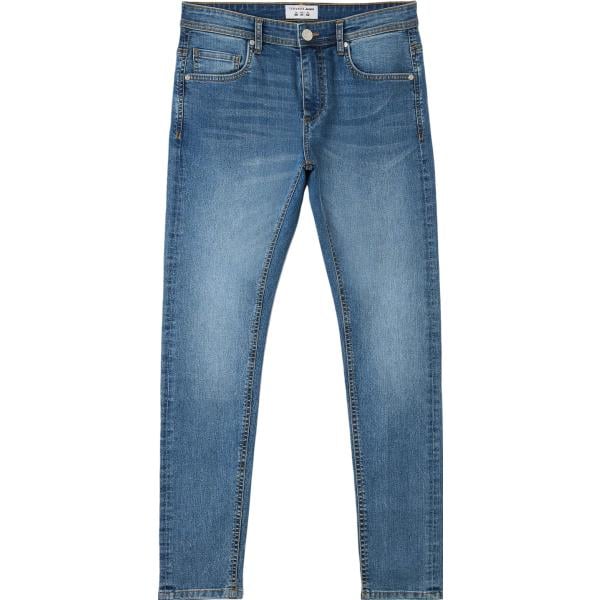 jeans skinny Terranova blu tinta unita