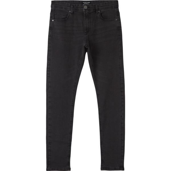 jeans skinny Terranova nero tinta unita
