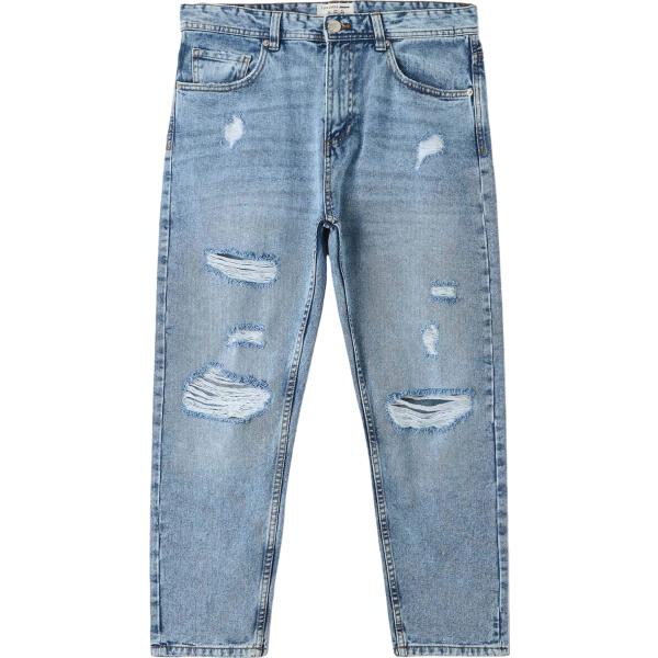jeans strappati Terranova blu