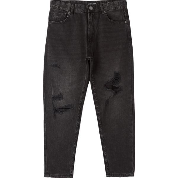 jeans strappati Terranova nero