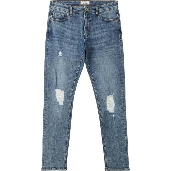 jeans strappati Terranova blu
