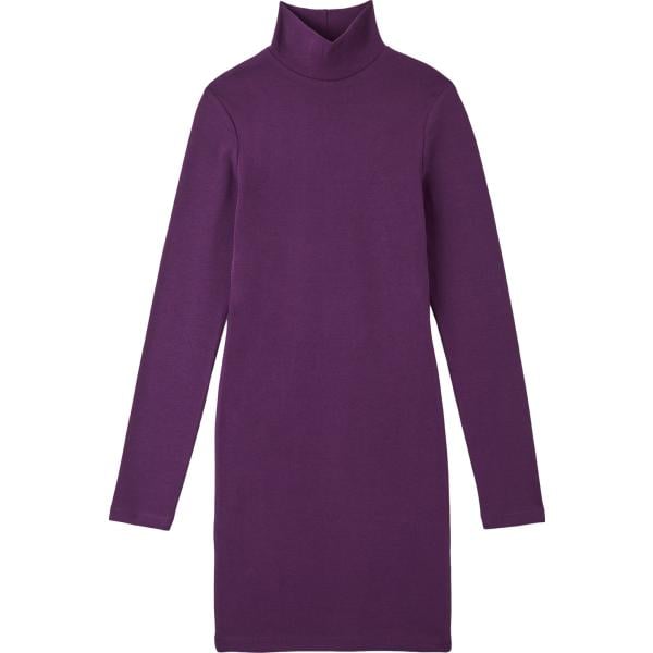 vestiti midi/longuette Terranova viola tinta unita