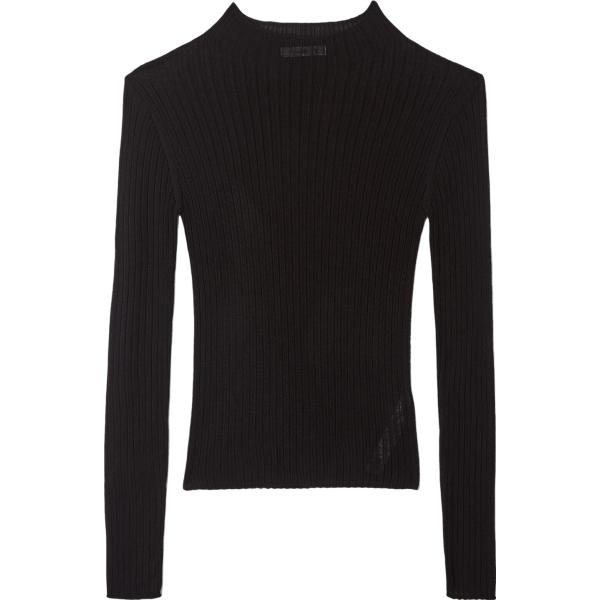 t-shirt Terranova nero tinta unita