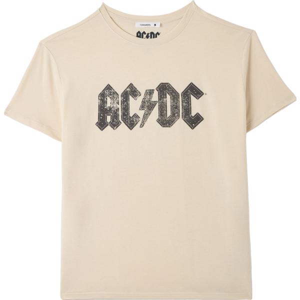 t-shirt Terranova bianco con stampe