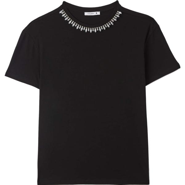 t-shirt Terranova nero