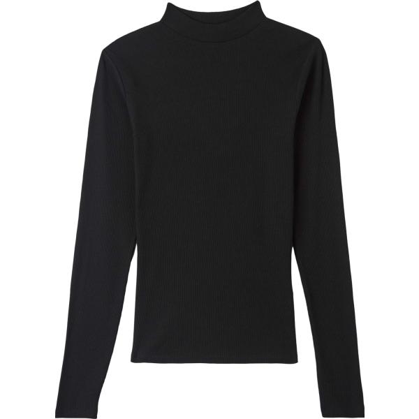 t-shirt Terranova nero tinta unita
