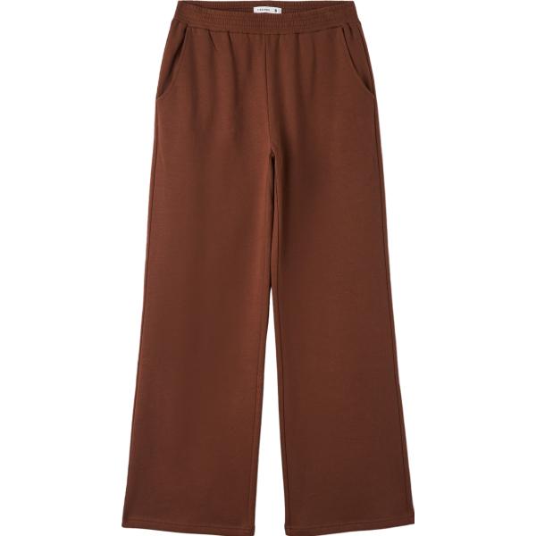 pantaloni Terranova marrone tinta unita