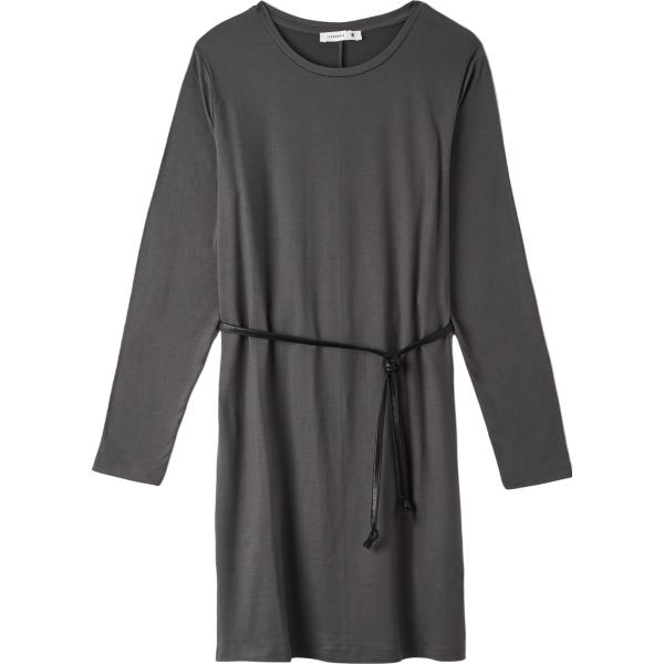 vestiti midi/longuette Terranova grigio tinta unita