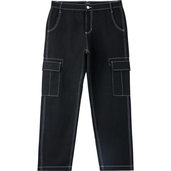 pantaloni cargo Terranova nero