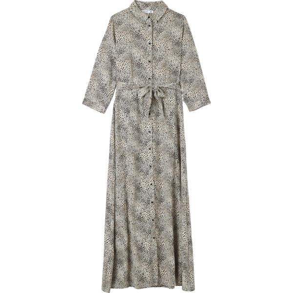vestiti lunghi Terranova marrone animalier
