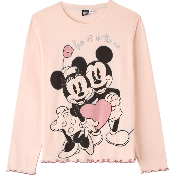 pigiama Terranova marrone con stampe