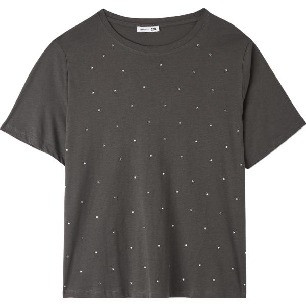 t-shirt Terranova grigio