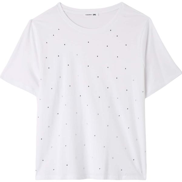 t-shirt Terranova bianco