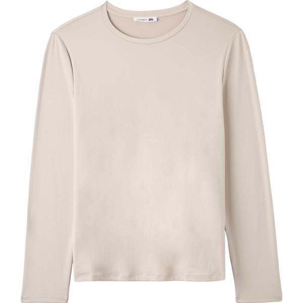 t-shirt Terranova bianco tinta unita