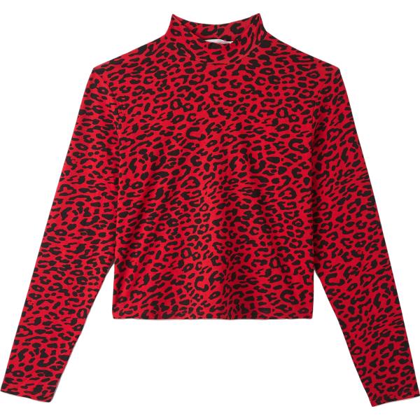 t-shirt Terranova marrone animalier