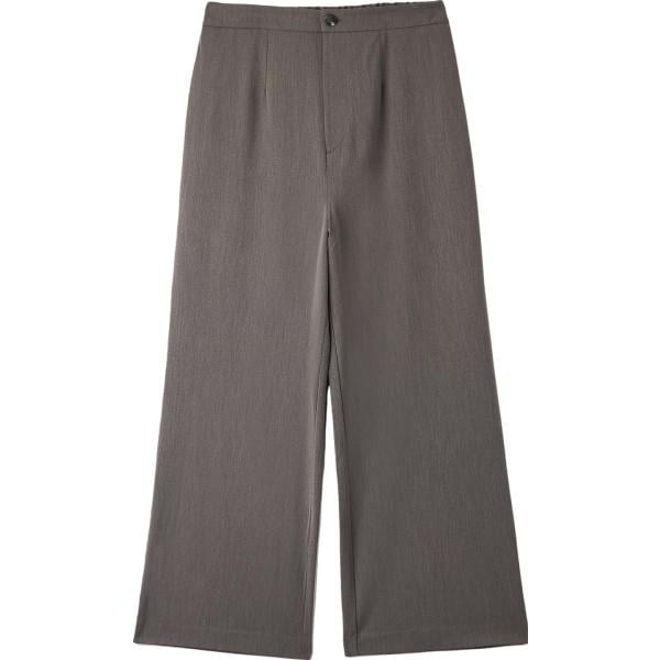 pantaloni Terranova marrone tinta unita