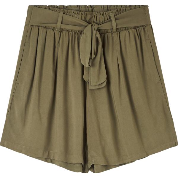 shorts Terranova verde tinta unita