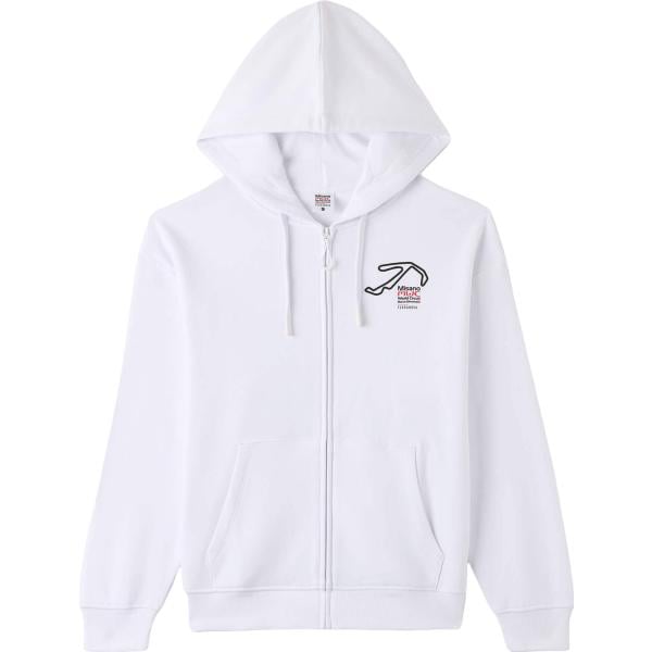 felpe con cappuccio Terranova bianco con stampe