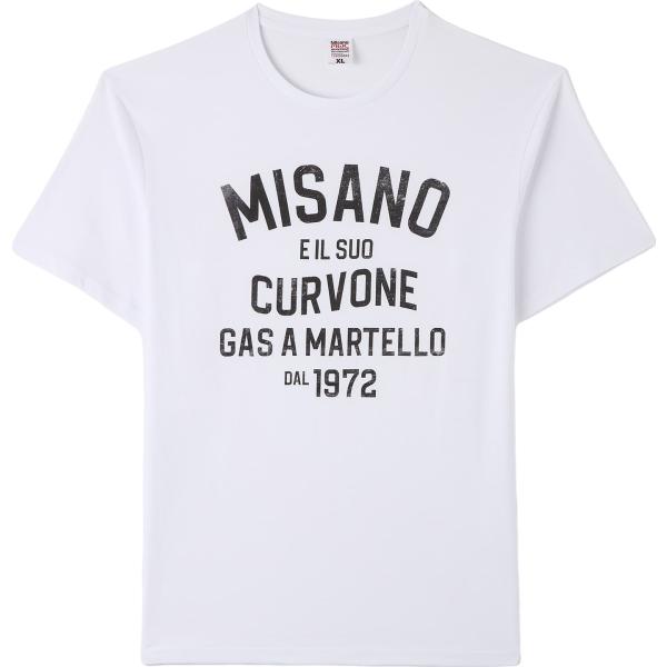 t-shirt Terranova bianco con stampe