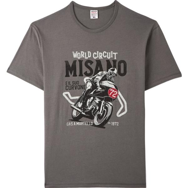 t-shirt Terranova grigio con stampe
