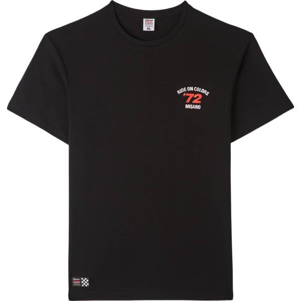 t-shirt Terranova nero con stampe
