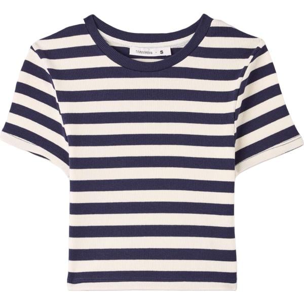 t-shirt Terranova multicolore a righe