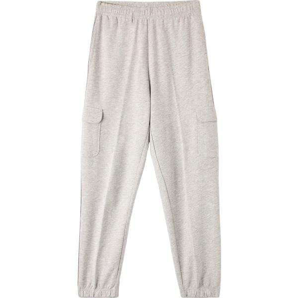 pantaloni Terranova grigio tinta unita