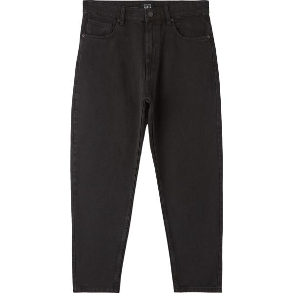 pantaloni Terranova nero tinta unita