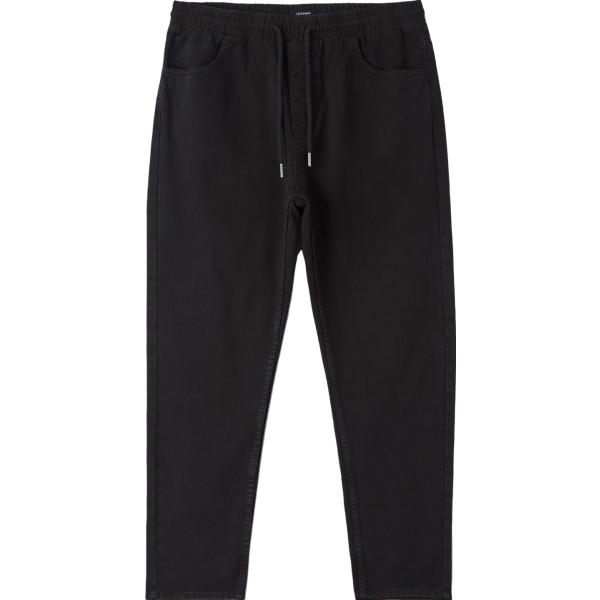 pantaloni Terranova nero tinta unita