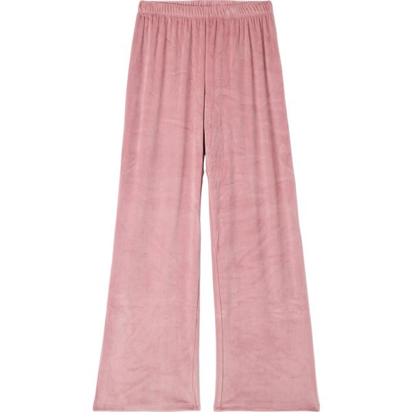 pantaloni Terranova rosa tinta unita