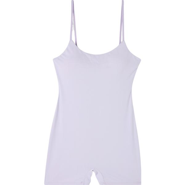 tuta corta Terranova viola tinta unita