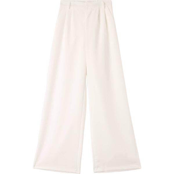 pantaloni Terranova bianco tinta unita