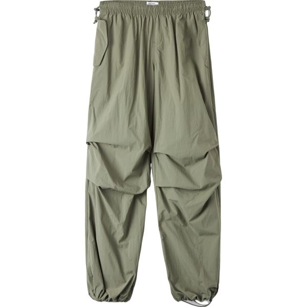 pantaloni Terranova verde tinta unita