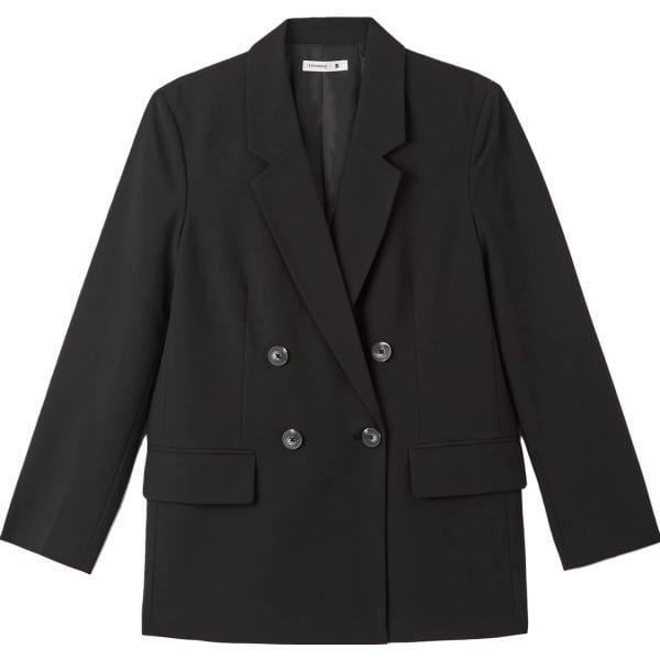 blazer Terranova nero tinta unita